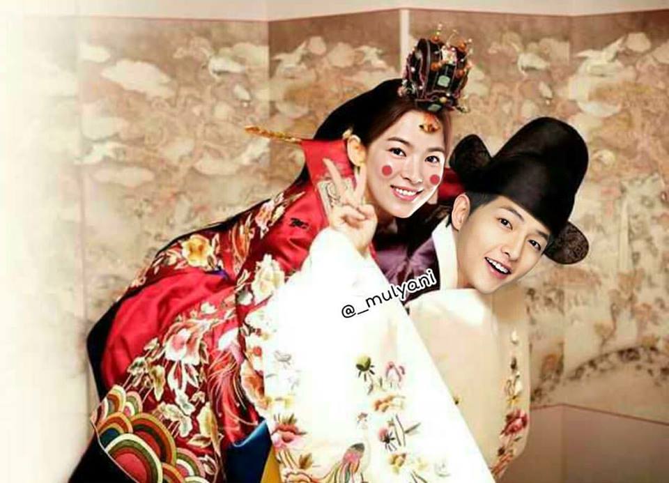 Những kiểu chụp ảnh cưới đầy th&uacute; vị do fan tạo ra d&agrave;nh tặng Song Joong Ki v&agrave; Song Hye Kyo, ngay cả khi họ chưa ch&iacute;nh thức tuy&ecirc;n bố sẽ kết h&ocirc;n