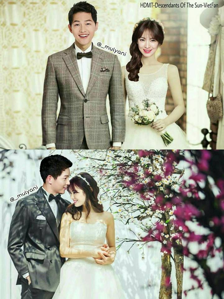 Những viễn cảnh được gợi ra về đ&aacute;m cưới của Song Joong Ki v&agrave; Song Hye Kyo