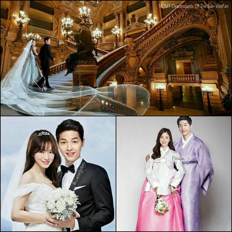 Những viễn cảnh được gợi ra về đ&aacute;m cưới của Song Joong Ki v&agrave; Song Hye Kyo