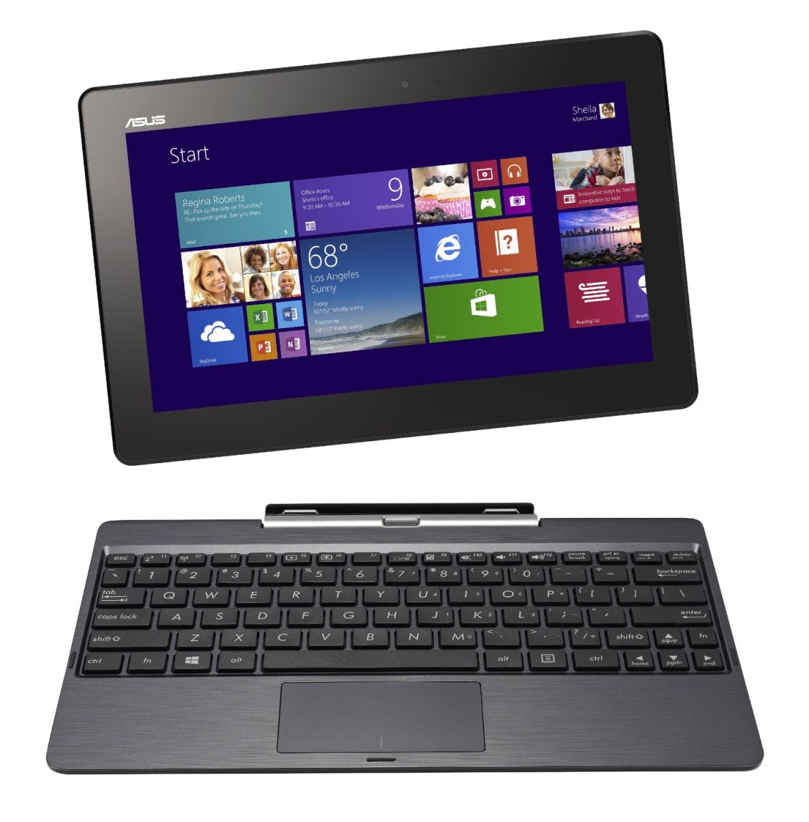 Asus T100TA nổi bật trong top laptop gi&aacute; rẻ ấn tượng