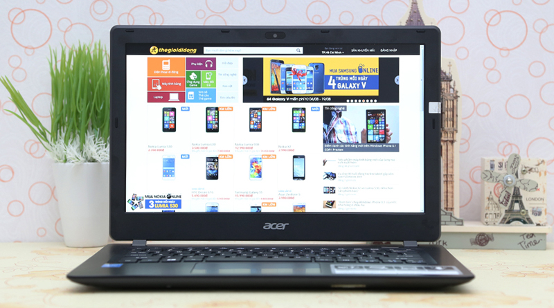 Laptop gi&aacute; rẻ Acer core i5 khuyến m&atilde;i lớn tại Thế Giới Di Động dịp 30/04