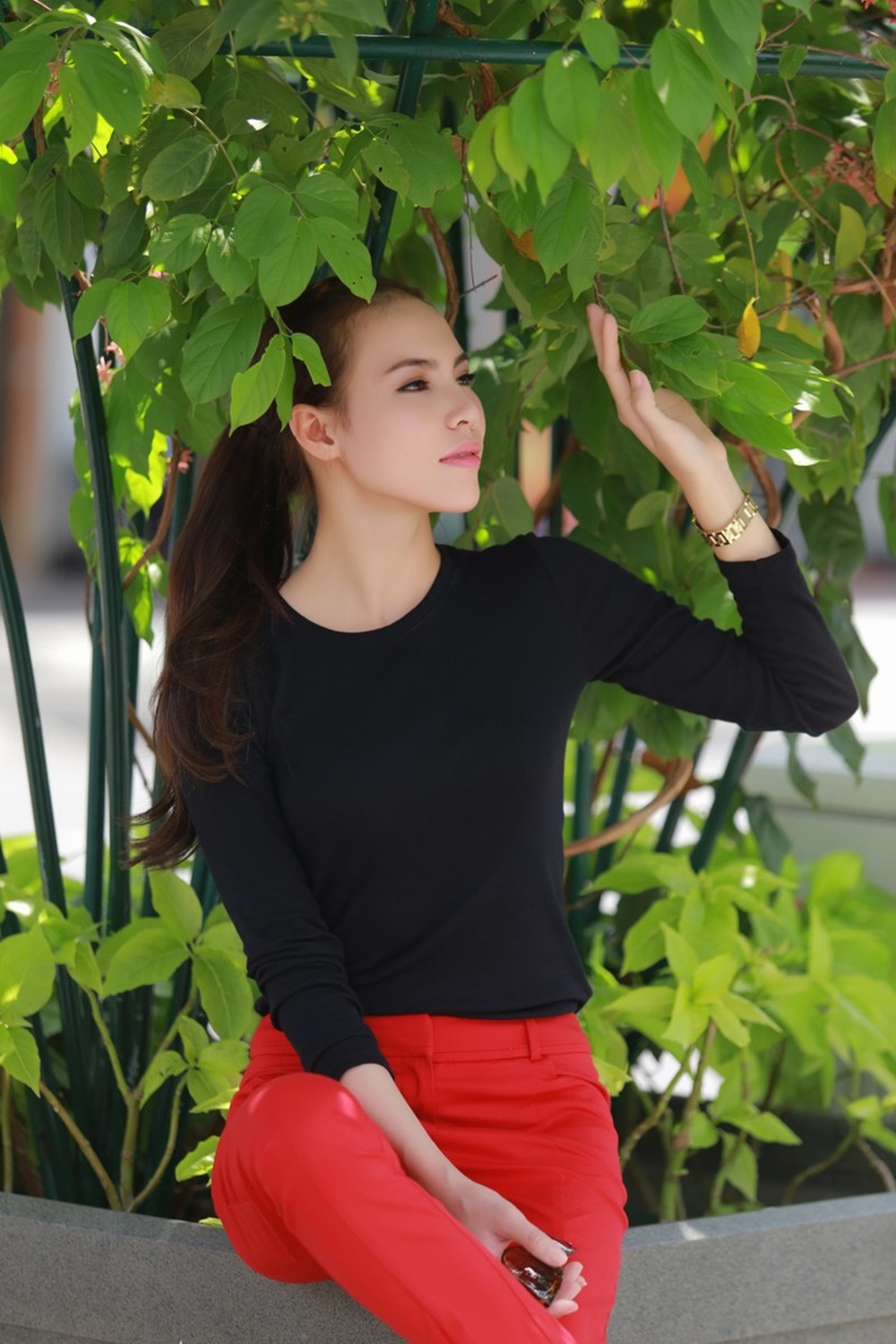 Lệ Quy&ecirc;n c&ograve;n được biết đến với việc từng thử sức ở lĩnh vực nghệ thuật