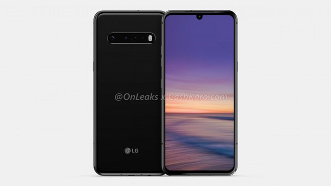  LG G9 c&oacute; mặt trước kh&aacute; giống với chiếc G8X ThinQ được sản xuất v&agrave;o năm ngo&aacute;i