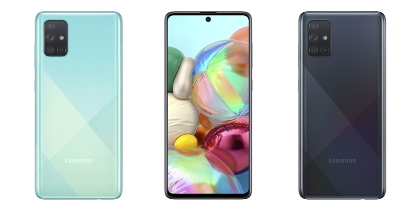 Galaxy A71 được tối ưu h&oacute;a với khả năng quay video chống rung 
