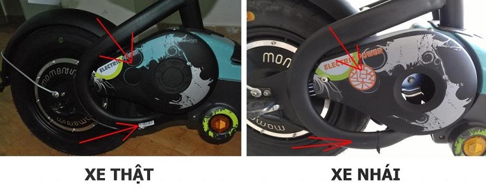 C&aacute;ch ph&acirc;n biệt xe đạp điện thật v&agrave; giả đơn giản nhất