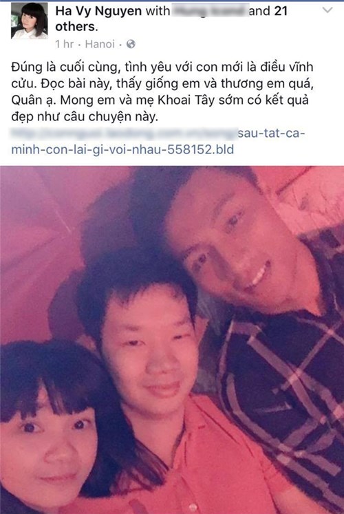 Mạc Hồng Qu&acirc;n muốn &lsquo;nối lại t&igrave;nh xưa&rsquo; với Ly Kute
