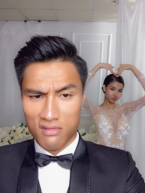 Kỳ Hân – Mạc Hồng Quân ‘nhí nhố’ trong hậu trường chụp ảnh cưới Kỳ Hân – Mạc Hồng Quân ‘nhí nhố’ trong hậu trường chụp ảnh cưới