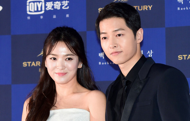 Song Joong Ki v&agrave; Song Hye Kyo l&agrave; cặp đ&ocirc;i &lsquo;quyền lực&rsquo; nhất l&agrave;ng giải tr&iacute; H&agrave;n Quốc