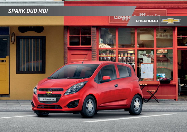 Spark Duo thực tế là phiên bản mới của mẫu Spark Van với một số thay đổi nhỏ về thiết kế ngoại thất. 