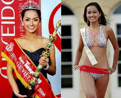 Mai Phương Thúy sinh năm 1988 tại Hà Nội. Cô tham gia cuộc thi hoa hậu khi mới 18 tuổi.