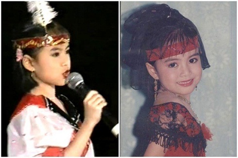 Hoàng Thùy Linh là một trong những mỹ nhân Việt sở hữu vẻ đẹp trời cho. Ngày từ khi còn nhỏ, cô đã là một cô bé xinh xắn, đáng yêu.