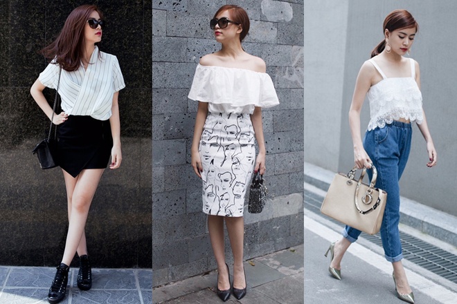 Nhờ sự đổi mới, Hoàng Thùy Linh thường xuyên được xếp vào top sao mặc đẹp.