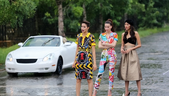 Trong tập 8 của chương trình, các thí sinh sẽ đối mặt với thử thách ''Chụp hình với xe hơi'' được điều khiển bởi nam siêu mẫu điển trai Vĩnh Thụy. 