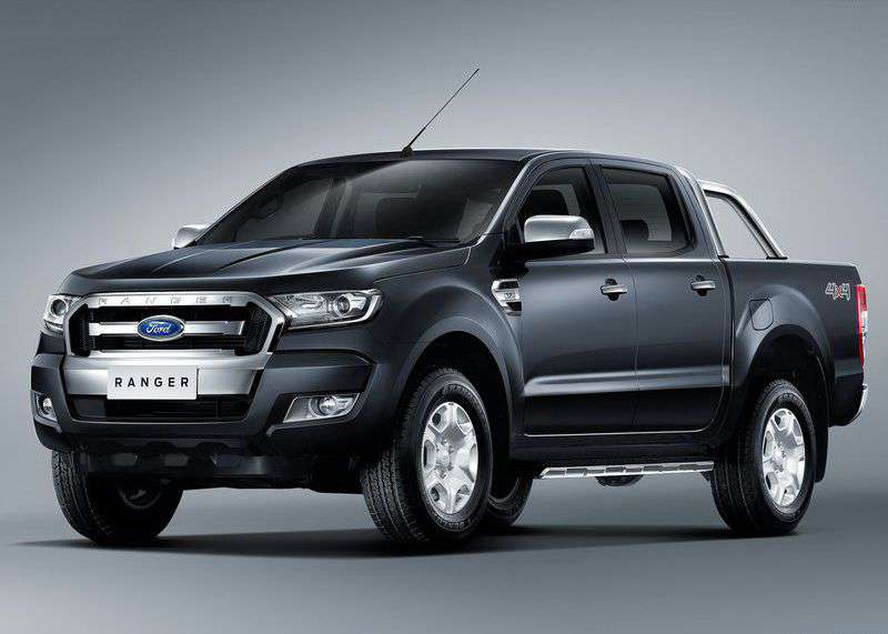 Thứ 4 là Ford Ranger với 1.256 xe được bán ra.