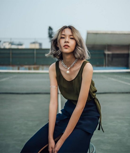 Vừa mới ra về, Lilly Nguyễn cũng có vài trả lời phỏng vấn báo chí dự đoán ngôi vị quán quân. Với Lilly, Phí Phương Anh chính là sự lựa chọn số một. 