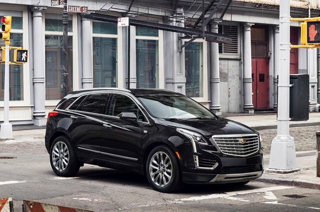 4. Cadillac XT5 2017