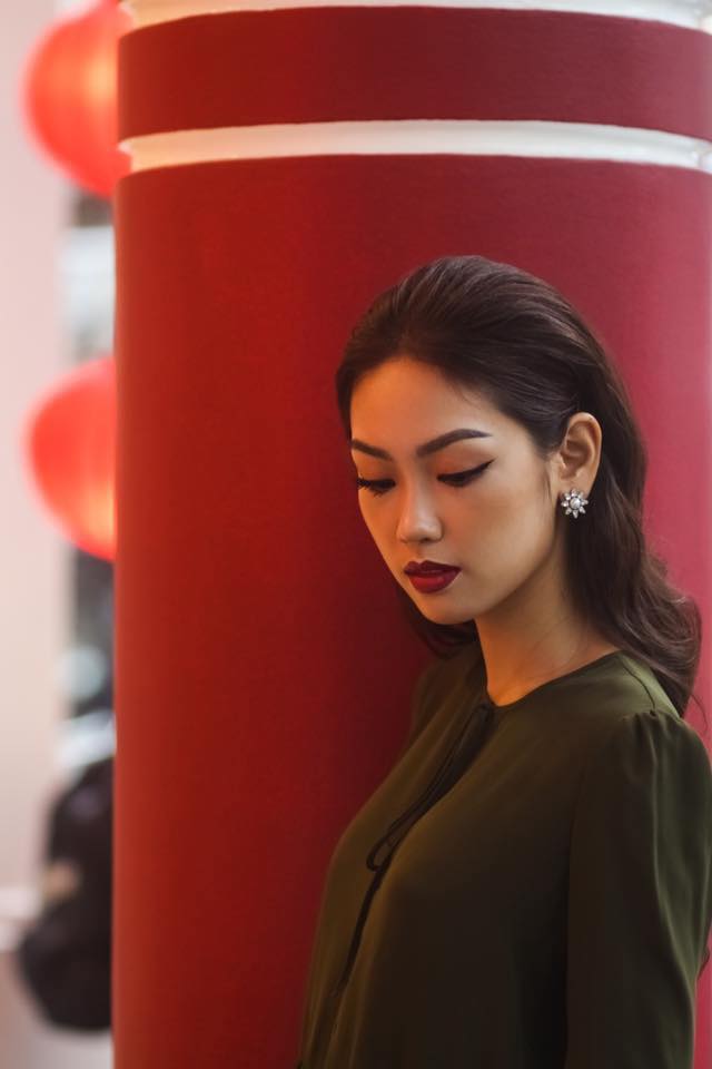 Phương Linh được đánh giá là một trong những thí sinh thông minh nhất của cuộc thi Hoa khôi Áo dài Việt Nam 2016.