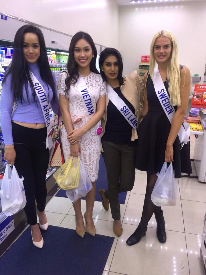 H&igrave;nh ảnh đầu ti&ecirc;n của Phương Linh tại Hoa hậu A13win Ưu đãi Vip 2016