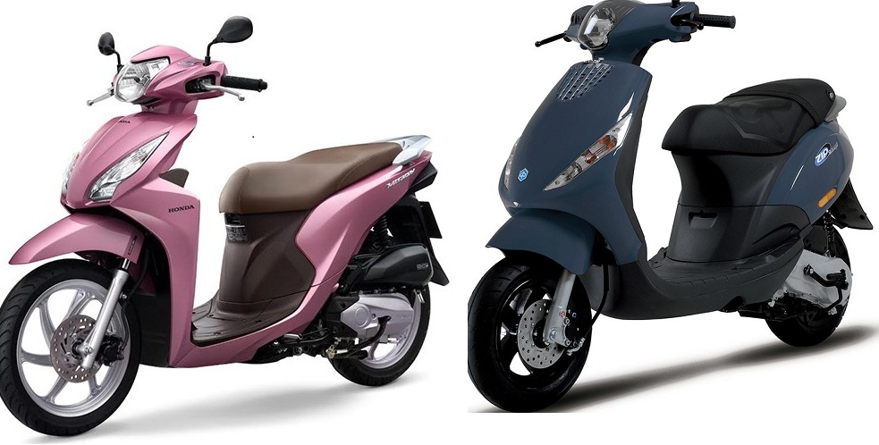 Honda Vision v&agrave; Piaggio Zip n&ecirc;n mua xe n&agrave;o l&agrave; tốt nhất?