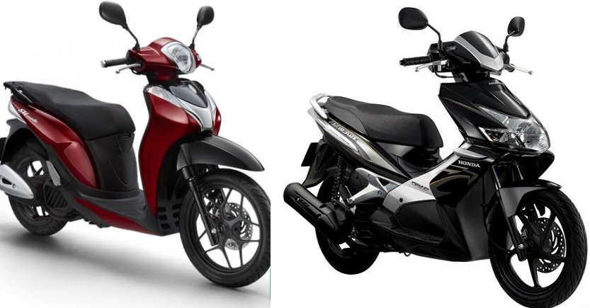 Honda Air Blade v&agrave; Honda Sh Mode n&ecirc;n mua xe n&agrave;o l&agrave; tốt nhất?