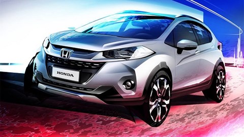 Cận cảnh chiếc &lsquo;xế lạ&rsquo; Honda WR-V chuẩn bị được ra mắt 