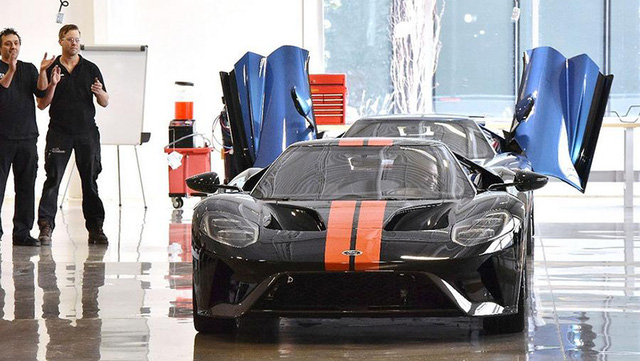 Ford GT 2017 chiếc si&ecirc;u xe hiếm ch&iacute;nh thức tr&igrave;nh l&agrave;ng