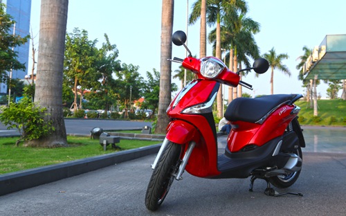 Triệu hồi 13 ngh&igrave;n chiếc xe Piaggio Liberty tại Việt Nam