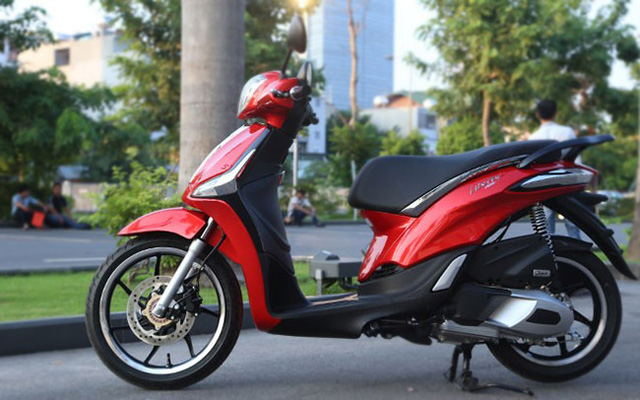 Triệu hồi 13 ngh&igrave;n chiếc xe Piaggio Liberty tại Việt Nam