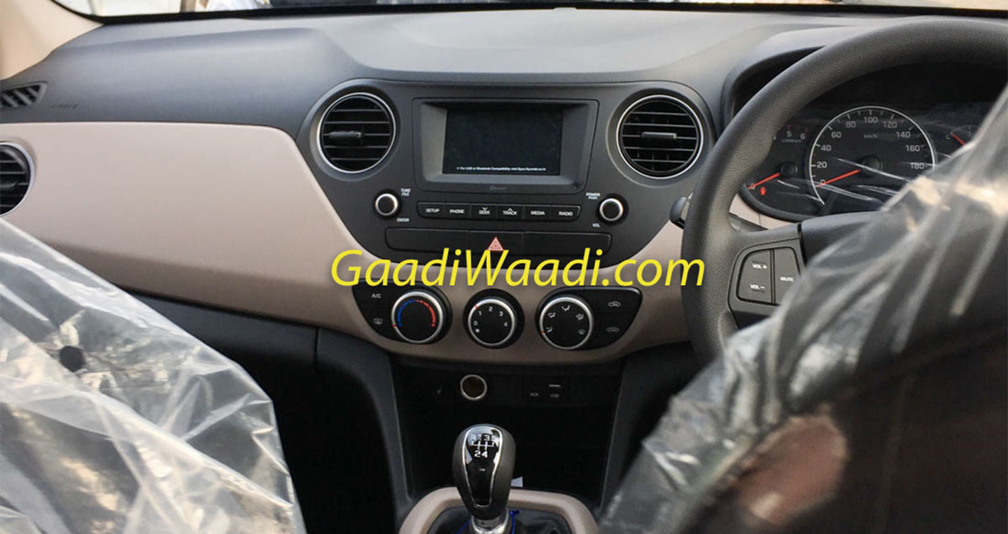 Nội thất b&ecirc;n trong Hyundai Grand i10 2017 