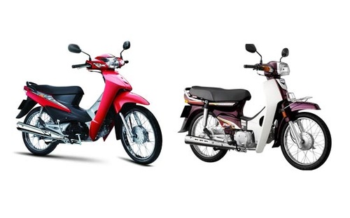 &lsquo;C&acirc;n t&agrave;i c&acirc;n sức&rsquo; hai chiếc xe số Honda Super Dream v&agrave; Honda Wave Alpha