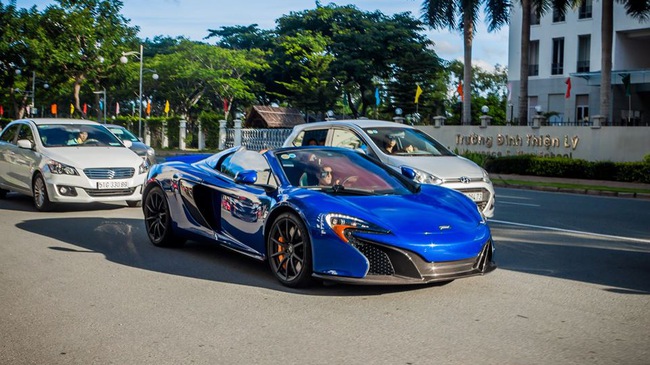 Ngắm chiếc McLaren 650S Spider độc nhất, vừa xuất hiện tại nh&agrave; Cường đ&ocirc; la