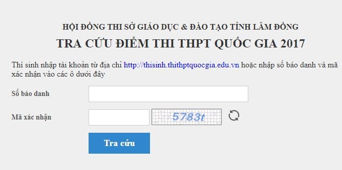 L&acirc;m Đồng, Hậu Giang, Kon Tum c&ocirc;ng bố địa chỉ tra cứu điểm thi THPT quốc gia