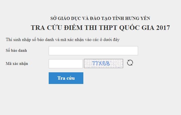 điểm thi thpt quốc gia 2017
