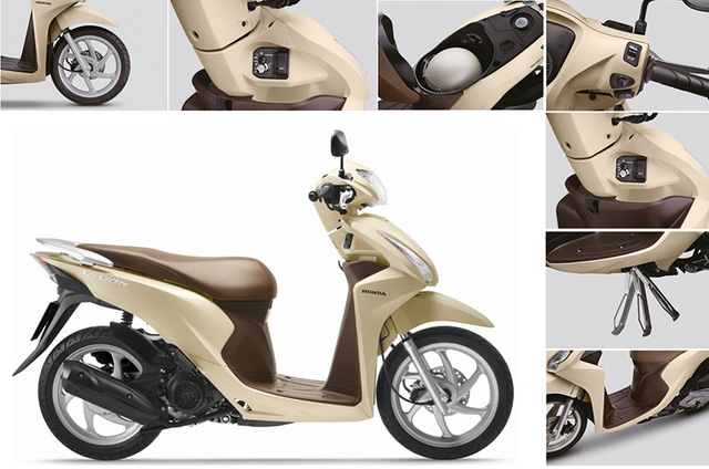 Honda Vision phi&ecirc;n bản cho năm 2017 vừa ra mắt c&oacute; g&igrave; mới?