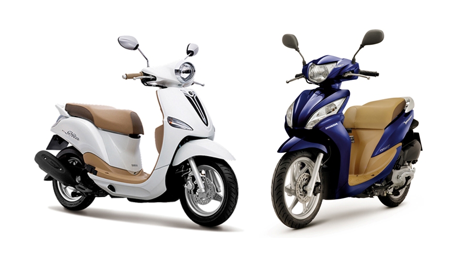 Tư vấn mua xe m&aacute;y: N&ecirc;n mua xe của Yamaha hay Honda?