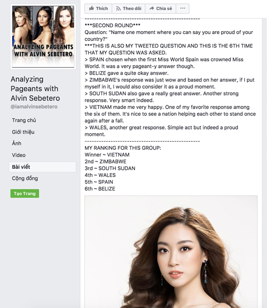 Th&ocirc;ng minh, tự tin Đỗ Mỹ Linh được đ&aacute;nh gi&aacute; xuất sắc tại Miss World  2017