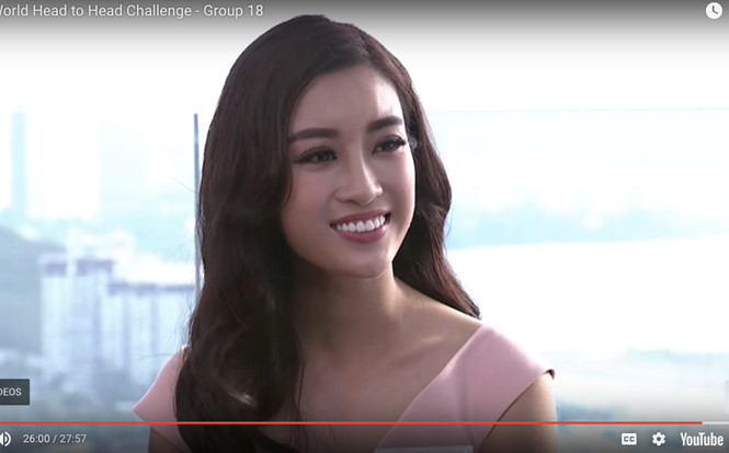 Th&ocirc;ng minh, tự tin Đỗ Mỹ Linh được đ&aacute;nh gi&aacute; xuất sắc tại Miss World  2017