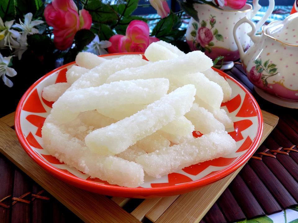 C&aacute;ch l&agrave;m mứt b&iacute; tại nh&agrave; trắng gi&ograve;n tự nhi&ecirc;n