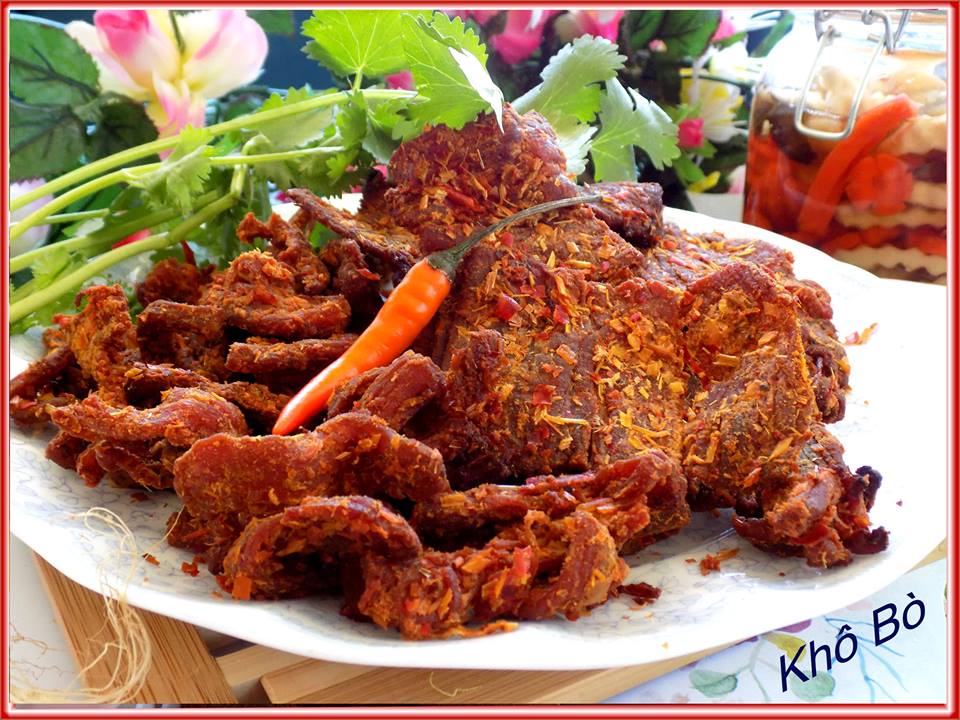 C&aacute;ch l&agrave;m kh&ocirc; b&ograve; x&eacute; sợi tuyệt ngon l&agrave;m qu&agrave; biếu Tết