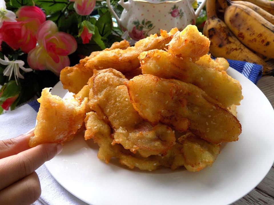 C&aacute;ch l&agrave;m chuối chi&ecirc;n m&egrave; Malaysia cực ngon