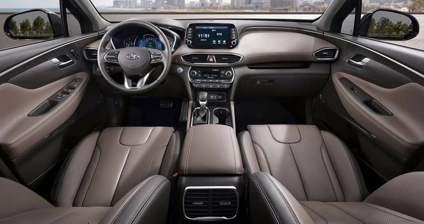 Cận cảnh Hyundai Santa Fe 2019 gi&aacute; chỉ hơn 600 triệu đồng 