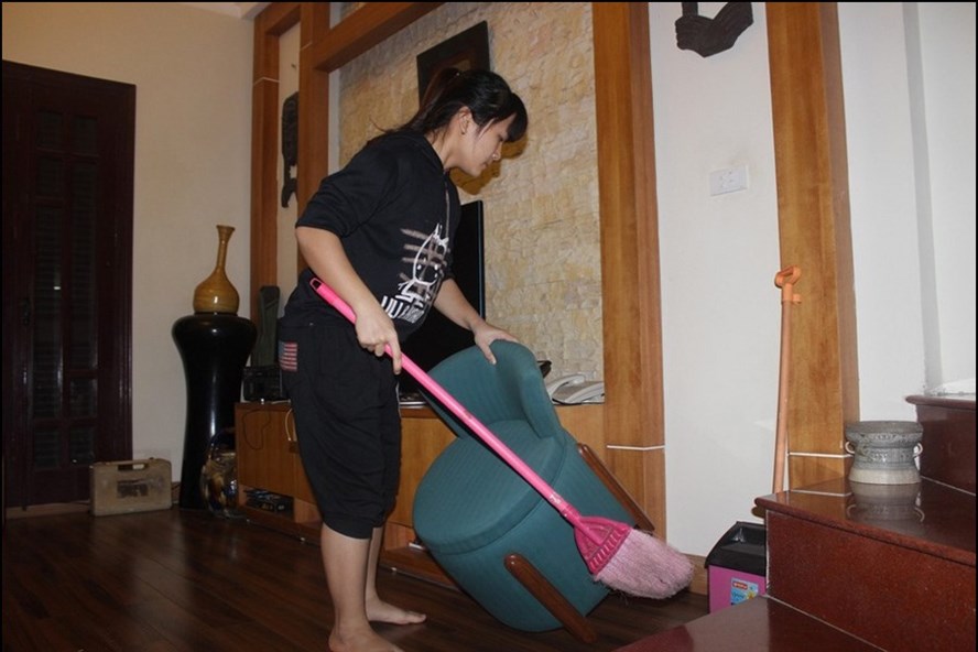 Sau Tết, nhiều gia đ&igrave;nh nghỉ cả l&agrave;m v&igrave; &ocirc; sin ăn Tết hết Rằm 