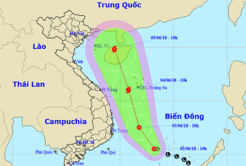&Aacute;p thấp nhiệt đới tr&ecirc;n Biển Đ&ocirc;ng diễn biến kh&oacute; lường, c&oacute; thể mạnh l&ecirc;n th&agrave;nh b&atilde;o