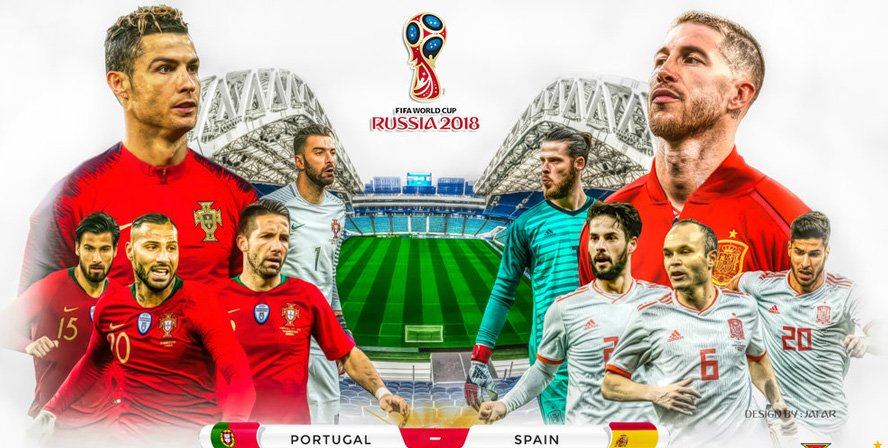 Xem trực tiếp b&oacute;ng đ&aacute; World Cup 2018 T&acirc;y Ban Nha vs Bồ Đ&agrave;o Nha ở k&ecirc;nh n&agrave;o?