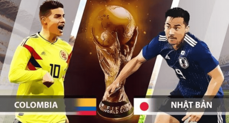Xem trực tiếp b&oacute;ng đ&aacute; World Cup 2018 Colombia vs Nhật Bản