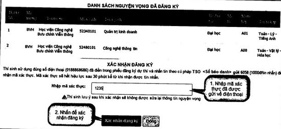 C&aacute;ch điều chỉnh nguyện vọng x&eacute;t tuyển đại học năm 2018 online