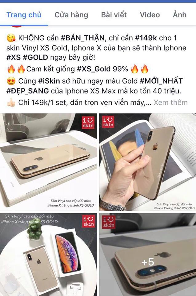 Xuất hiện miếng d&aacute;n &lsquo;biến&rsquo; iPhone X th&agrave;nh iPhone XS 