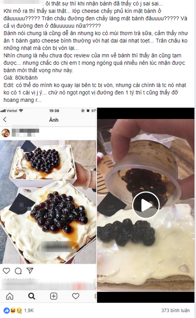 B&aacute;nh b&ocirc;ng lan tr&acirc;n ch&acirc;u đường đen &lsquo;hot rần rần&rsquo; c&oacute; ngon như quảng c&aacute;o?