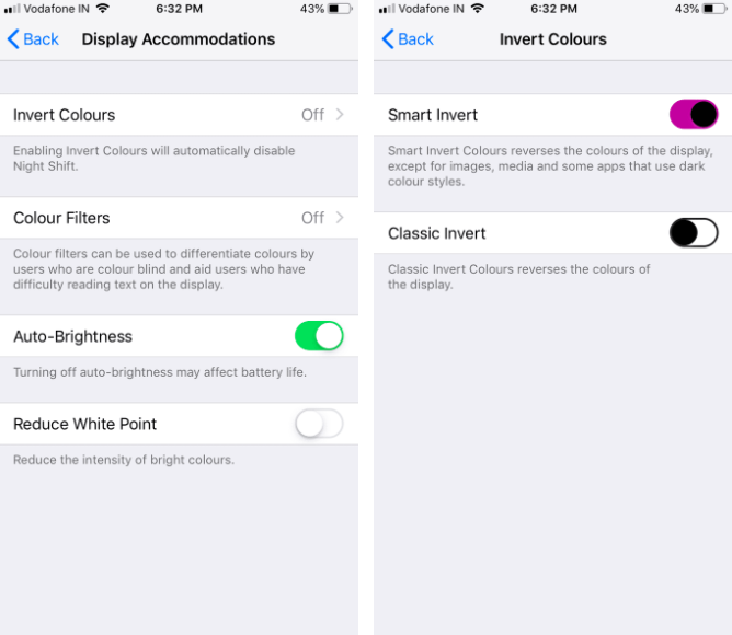 4 mẹo d&ugrave;ng iPhone đỡ hại mắt m&agrave; nhiều người kh&ocirc;ng biết