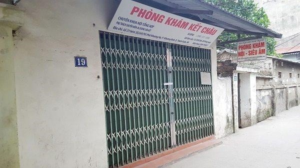 Vụ c&ocirc;ng nh&acirc;n tử vong bất thường ở H&agrave; Nội: Ph&ograve;ng kh&aacute;m vượt phạm vi hoạt động